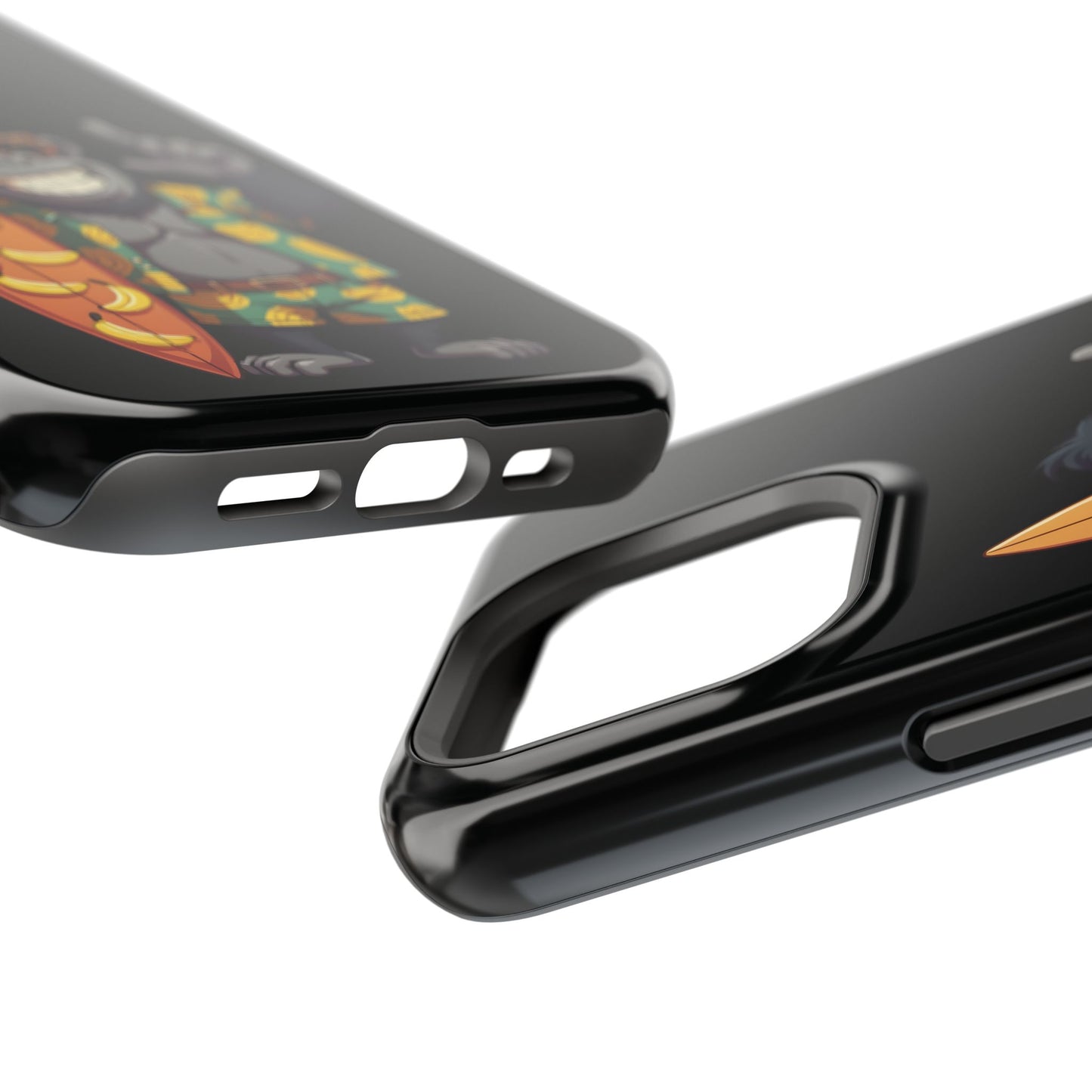 Banana Vibes Surf Gorilla Phone Case – Tropical Chill Meets Jungle Fun