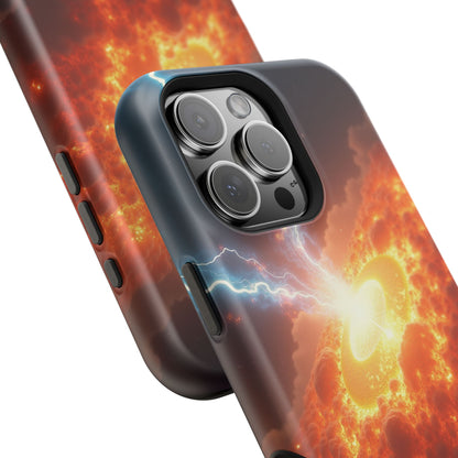 Supernova Phone Case - Fiery Galaxy iPhone Cover - Astronomy Gift for Him/Her