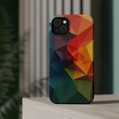 Solar Flare Phone Case for iPhone | Abstract Geometric Slim Protective Cover