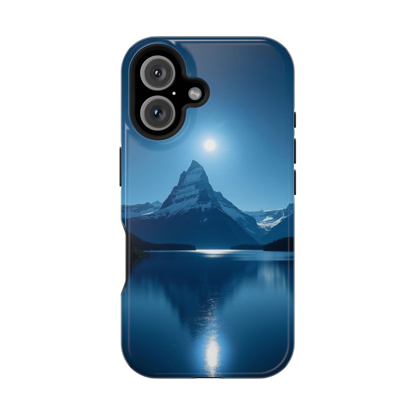 Mountain Lake Phone Case - Scenic Nature Design for iPhone 14-17 | Aesthetic Outdoor Gift