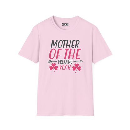 "Mother of the Year" Funny & Stylish Mom T-Shirt – Cute Sassy Motherhood Gift Tee for Real-Life Superheroes