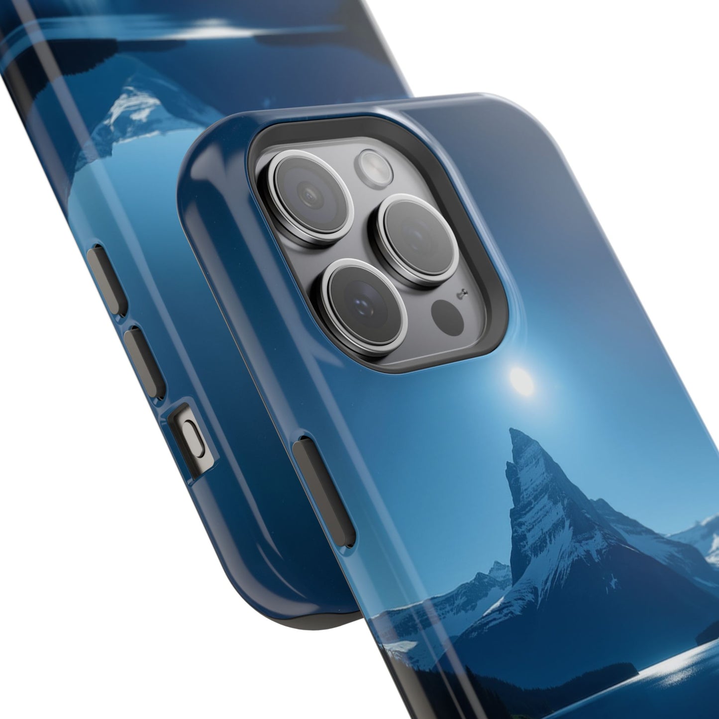 Mountain Lake Phone Case - Scenic Nature Design for iPhone 14-17 | Aesthetic Outdoor Gift