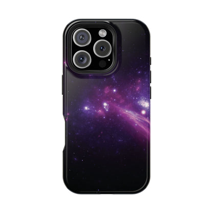 Purple Galaxy Phone Case - Aesthetic iPhone Case | Space Art Design | Gifts for Her | Unique Phone Accessories