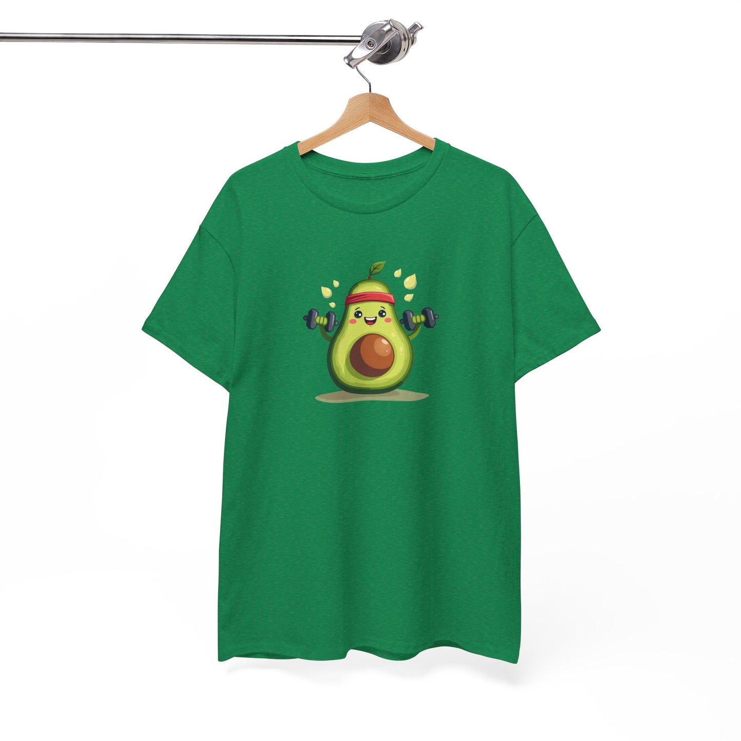 Funny Avocado Workout T-Shirt – “Swolecado” Gym Tee for Fitness Fans & Health Nuts