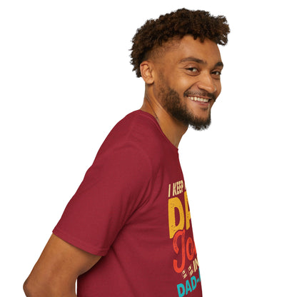 "I Keep All My Dad Jokes in a Dad-A-Base" Funny T-Shirt – Hilarious Dad Joke Lover Gift for Pun Lovers & Dad Vibes