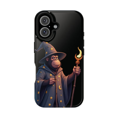 Wizard Gorilla Phone Case – Magical Vibes with a Primate Twist