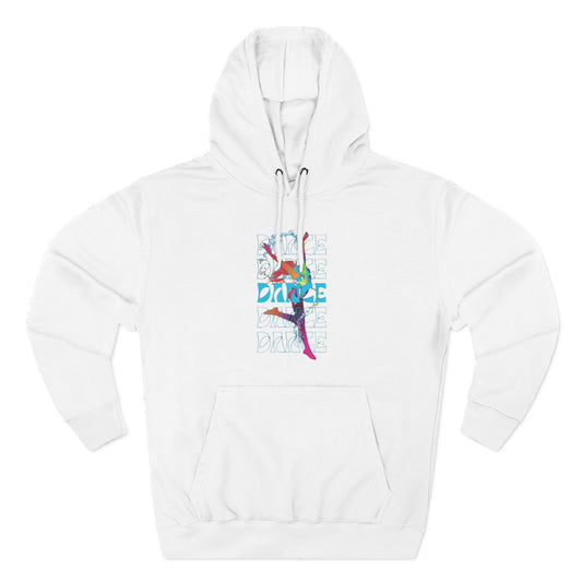“Dance Dance Dance” Graphic Pullover, Motivational Dancer Gift, Dance Moms Inspired Apparel, Cozy Unisex Hoodie