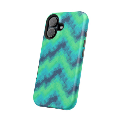 8-Bit Wave Phone Case for iPhone | Retro Pixel Art Slim Protective Cover