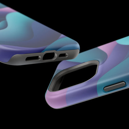 Oceanic Serenity Phone Case - Calming Blue Wave Aesthetic | Nature Inspired Gift Idea