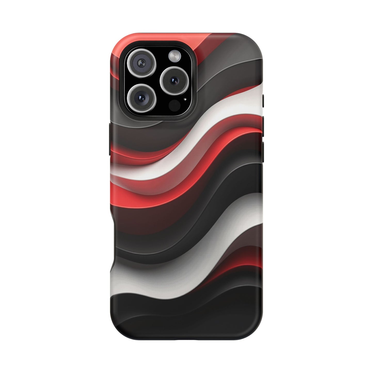Statement Wave Phone Case - Aesthetic iPhone Case, Edgy Gift Idea, Trendy Summer Accessory