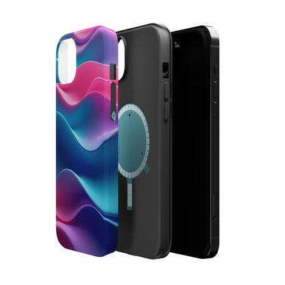 Aesthetic Wave Phone Case - Pastel iPhone Case, Cute Tumbler Gift Idea, Soft Girl Design