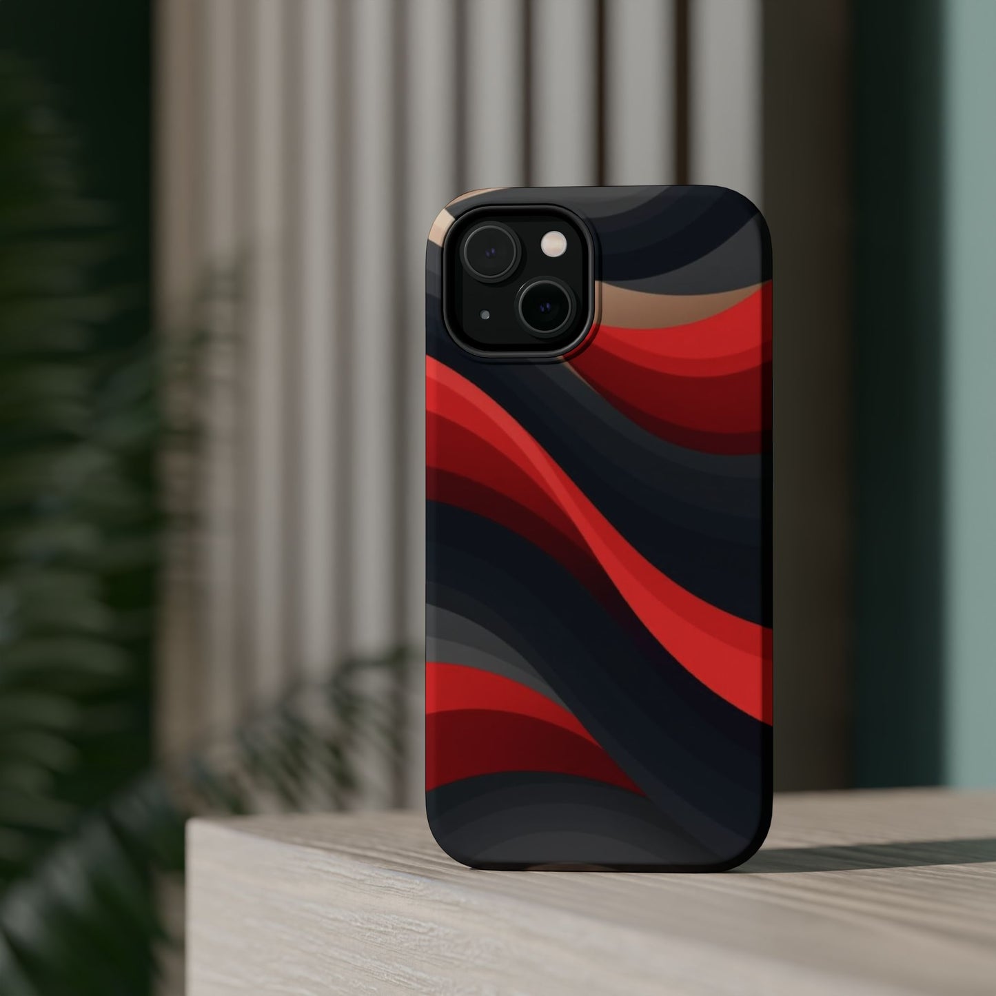 Dynamic Elegance Phone Case - Bold Wave Design | Trendy Aesthetic Gift Idea