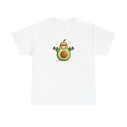 Funny Avocado Workout T-Shirt – “Swolecado” Gym Tee for Fitness Fans & Health Nuts