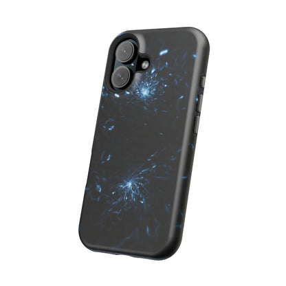 Galaxy Phone Case - Aesthetic iPhone Case | Blue Abstract Energy Design | Gifts for Him/Her | Sci-Fi Tech Vibes