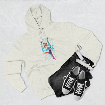 “Dance Dance Dance” Graphic Pullover, Motivational Dancer Gift, Dance Moms Inspired Apparel, Cozy Unisex Hoodie
