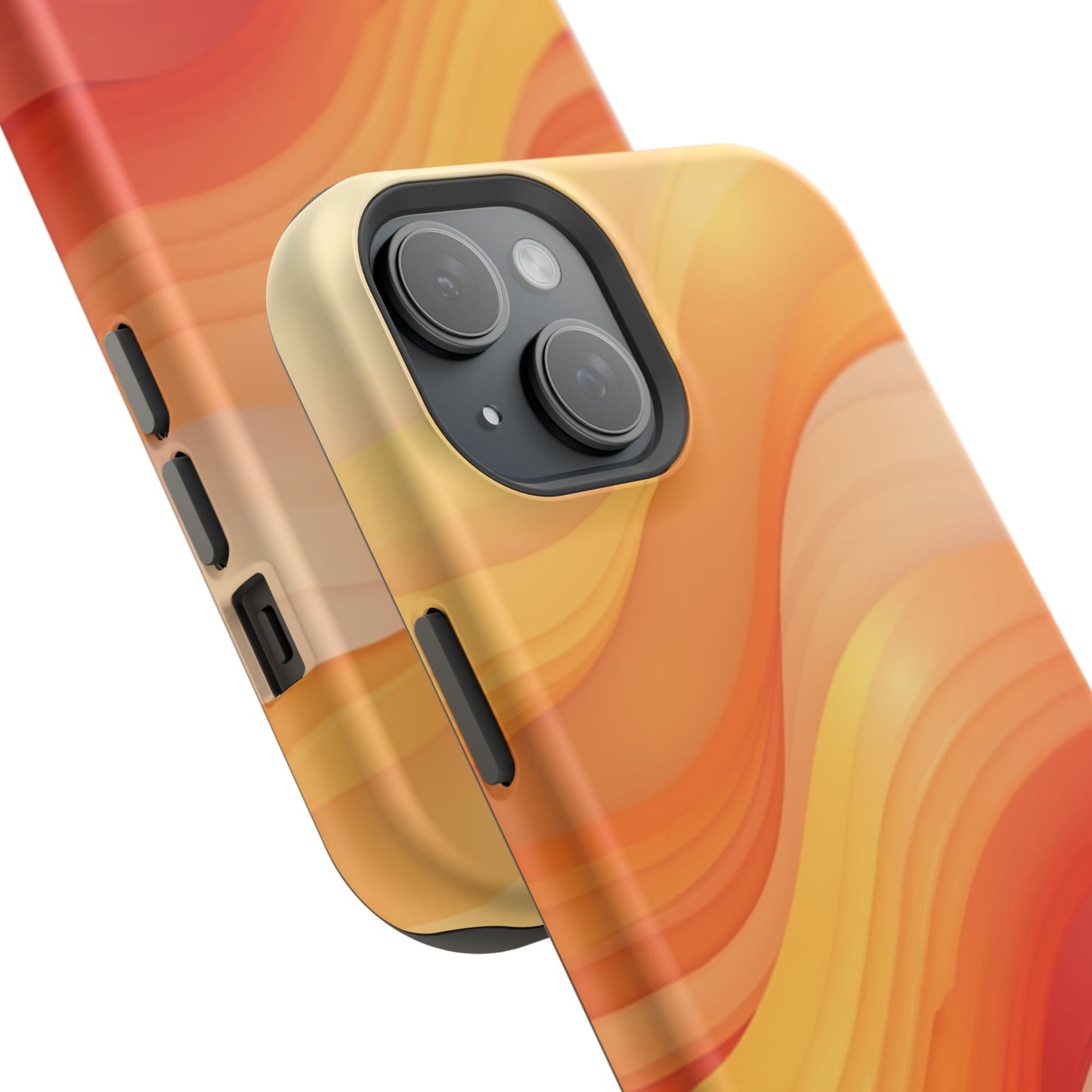Sunset Phone Case - Aesthetic iPhone Case | Warm Gradient Wave Design | Gifts for Her | Beachy Summer Vibes
