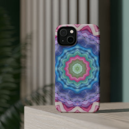 Abstract Phone Case - Psychedelic iPhone Case, Colorful Gift Idea, Unique Pattern Design